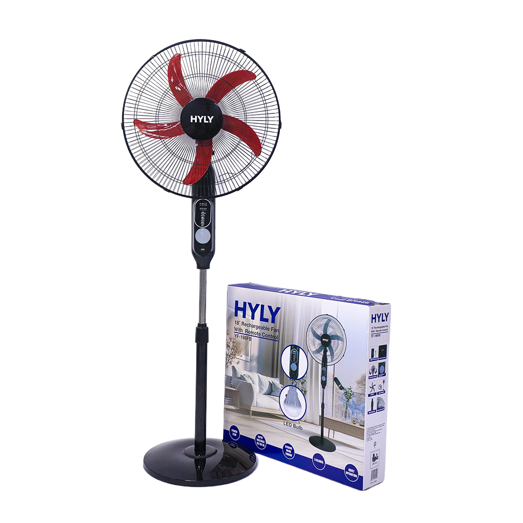Hyly Rechargable Standing Fan