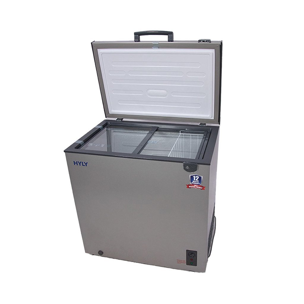 HYLY 200L Inverter Chest Freezer – Energy Efficient Deep Freezer with Glass Top - Image 3
